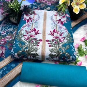 জম জম পেটেল থ্রি পিস