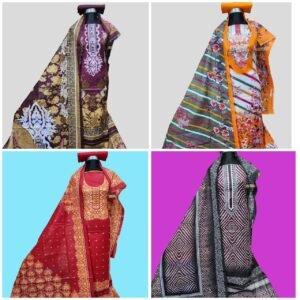 ক্লাসিক জম জম থ্রি-পিস ৪ পিস